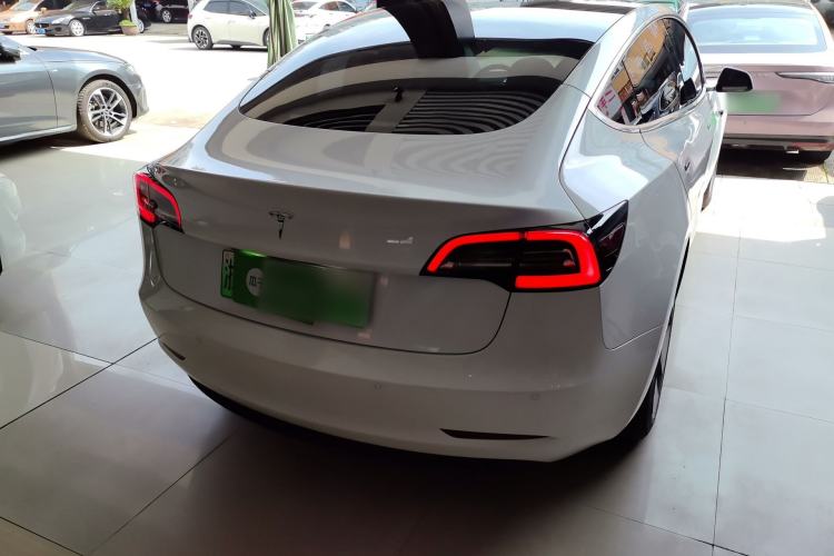 Used Tesla Model 3 2019 Standard Range Rear-Wheel Drive Upgraded Version (52 kWh) Rear Right 45 Deg