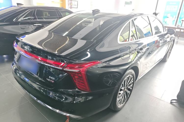 Used Hongqi H5 2024 2.0T Automatic Smart Connect Flagship Edition Rear Right 45 Deg