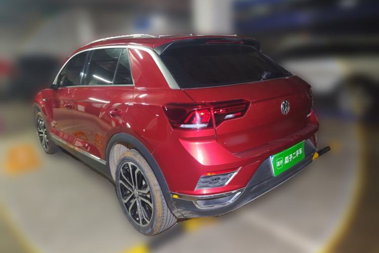 Used Volkswagen T-ROC 2021 Revised Version 280TSI DSG Two-Wheel Drive Comfort & Smart Connectivity Edition Rear Left 45 Deg