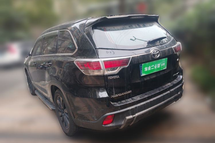 Used Toyota Highlander 2017 2.0T Four-Wheel Drive Black Edition Limited Model