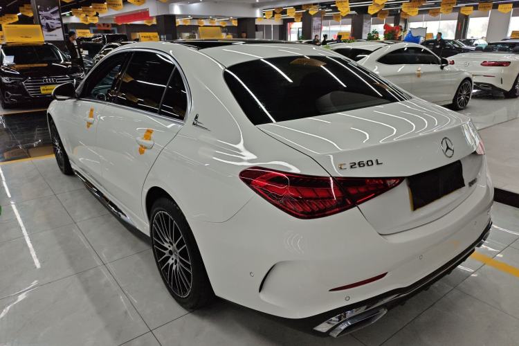 Used Mercedes-Benz C-Class 2024 Second Facelift C 260 L Sport Edition Rear Left 45 Deg