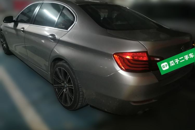 Used BMW 5 Series 2014 525Li Leading Model Rear Left 45 Deg