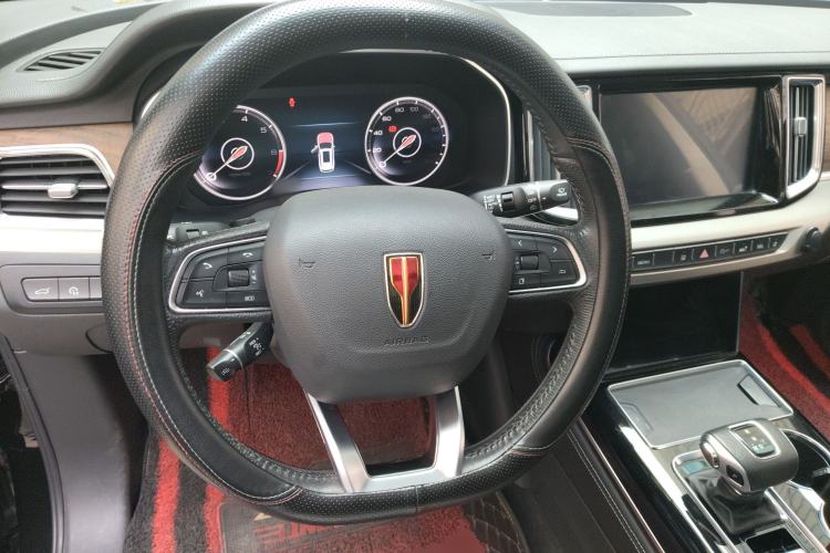 Used Hongqi HS7 2022 2.0T DCT Two-Wheel Drive Smart Connect Flagship Edition Five Seats Steering Wheel