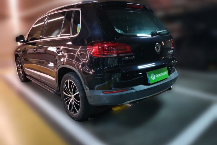 Used Volkswagen Tiguan 2015 2.0 TSI Automatic All-Wheel Drive Flagship Edition Rear Left 45 Deg