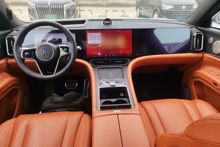 Used Hima AITO M9 2024 Range-Extended Ultra Version 42 kWh 6-Seater Model Center Console