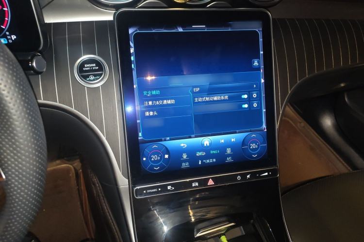 Used Mercedes-Benz C-Class 2023 C 260 L Sport Edition Audio And AC Panel