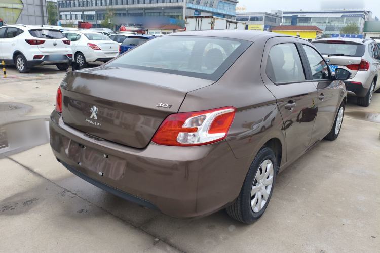 Used Peugeot 301 2016 1.6L Automatic Comfort Edition Rear Right 45 Deg