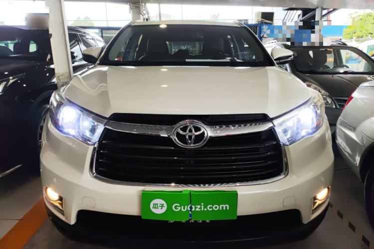Used Toyota Highlander 2015 2.0T Four-Wheel Drive Luxury Edition 7-Seater Front
