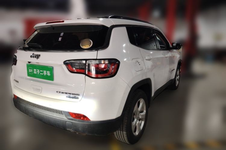 Used Jeep Compass 2019 200T Automatic Enjoyment - Connected Large Screen Version Rear Right 45 Deg