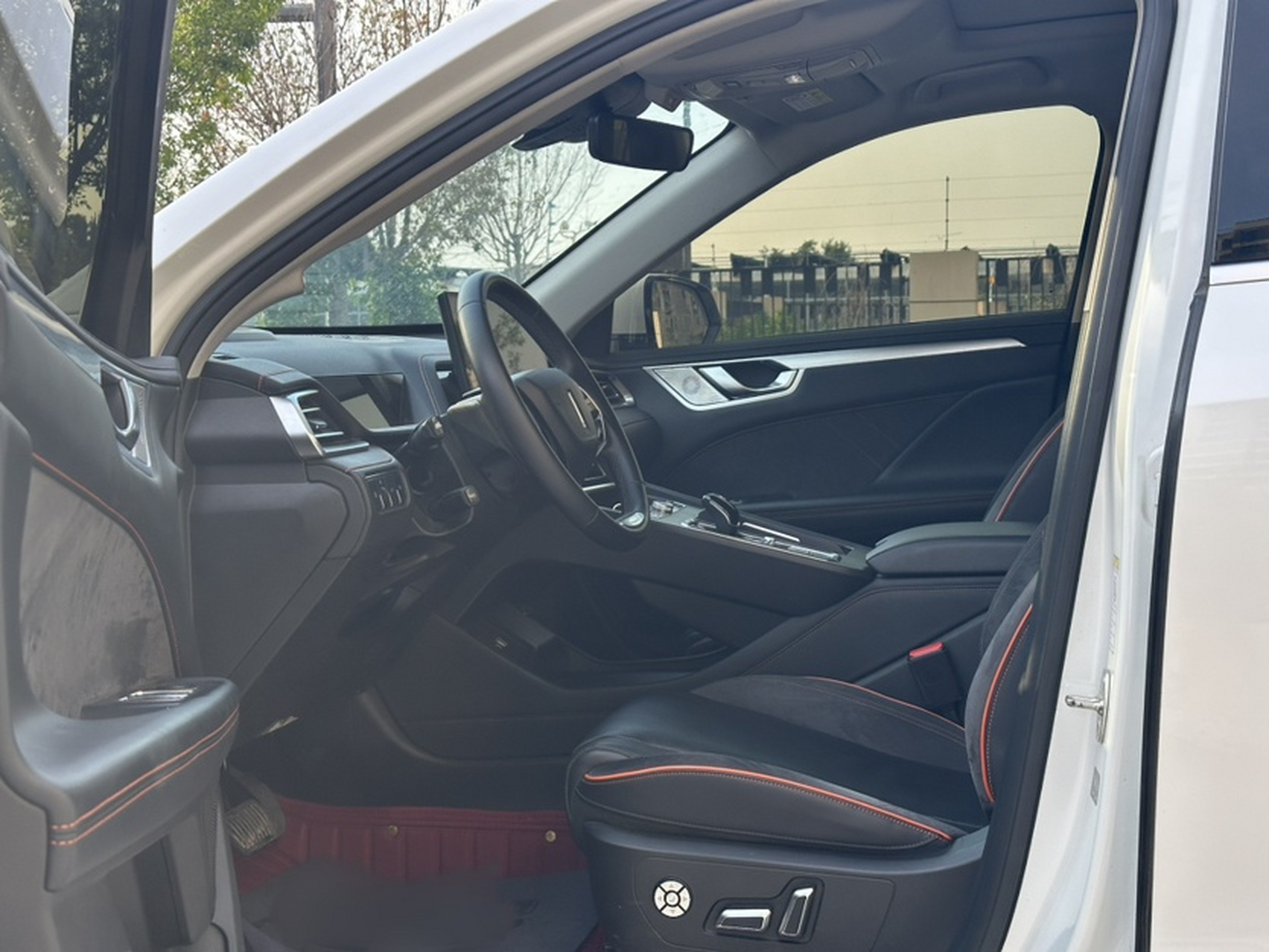 Avant de la voiture