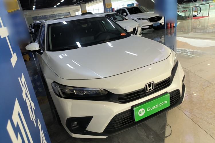 Used Honda Civic 2022 240TURBO CVT Dynamic Edition Front Right 45 Deg