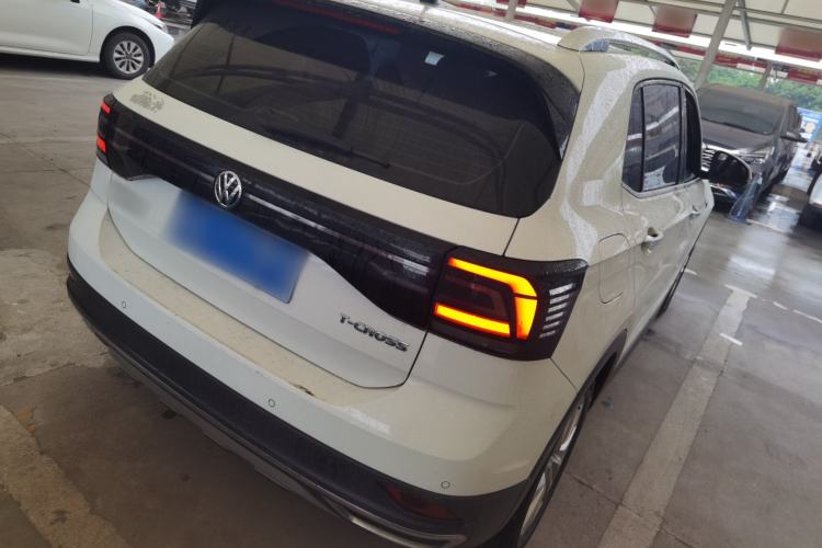Used Volkswagen T-Cross 2019 1.5L Automatic Comfort Edition Rear Right 45 Deg