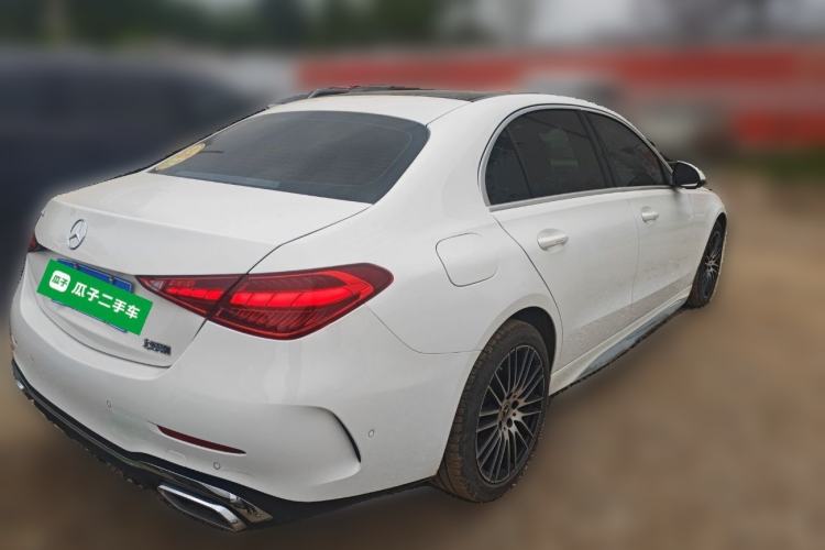 Used Mercedes-Benz C-Class 2022 Restyled C 260 L Sport Edition Rear Right 45 Deg