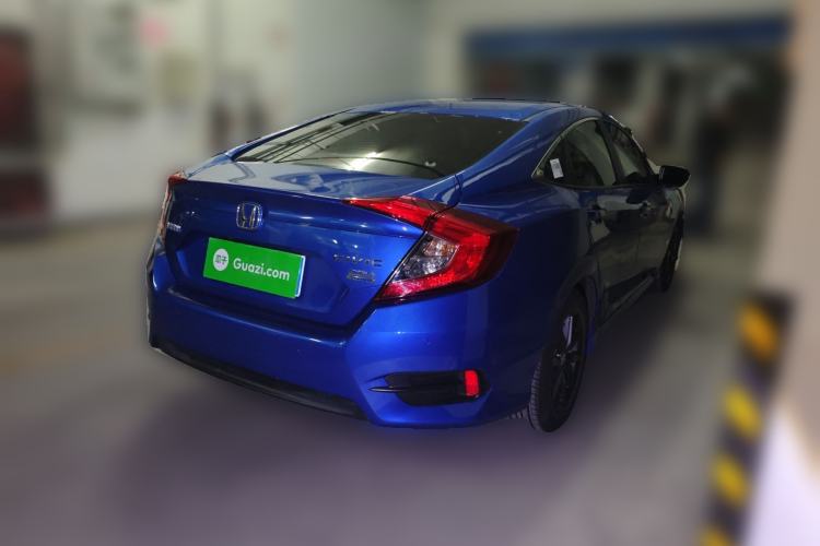 Used Honda Civic 2019 220TURBO CVT Dynamic Edition China VI Rear Right 45 Deg
