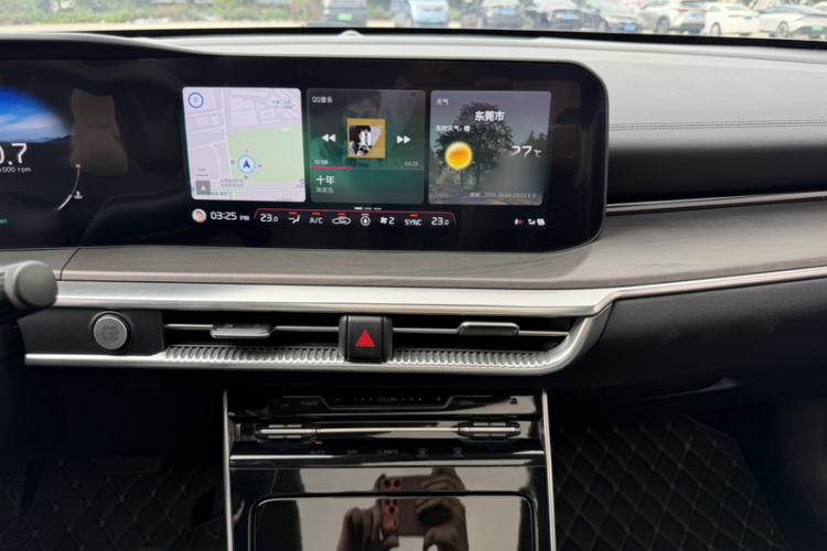 Used Kia K5 2021 270T CVVD Refreshed Edition Audio And AC Panel