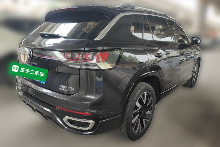 Used Volkswagen Tayron 2023 Revised Version 380TSI All-Wheel Drive R-Line High-Energy Edition Rear Right 45 Deg