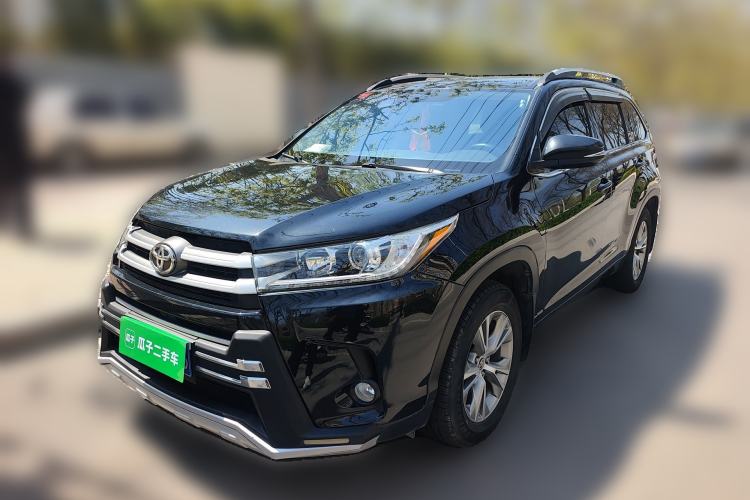 Used Toyota Highlander 2018 2.0T Four-Wheel Drive Elite Edition 7 Seats China VI Standard
