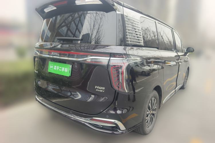 Used Hongqi HQ9 PHEV 2024 2.0T Four-Wheel Drive Business Edition Rear Right 45 Deg