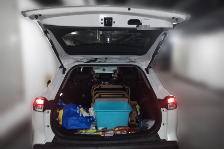 Used Toyota Corolla Cross 2022 2.0L Elite Edition Trunk