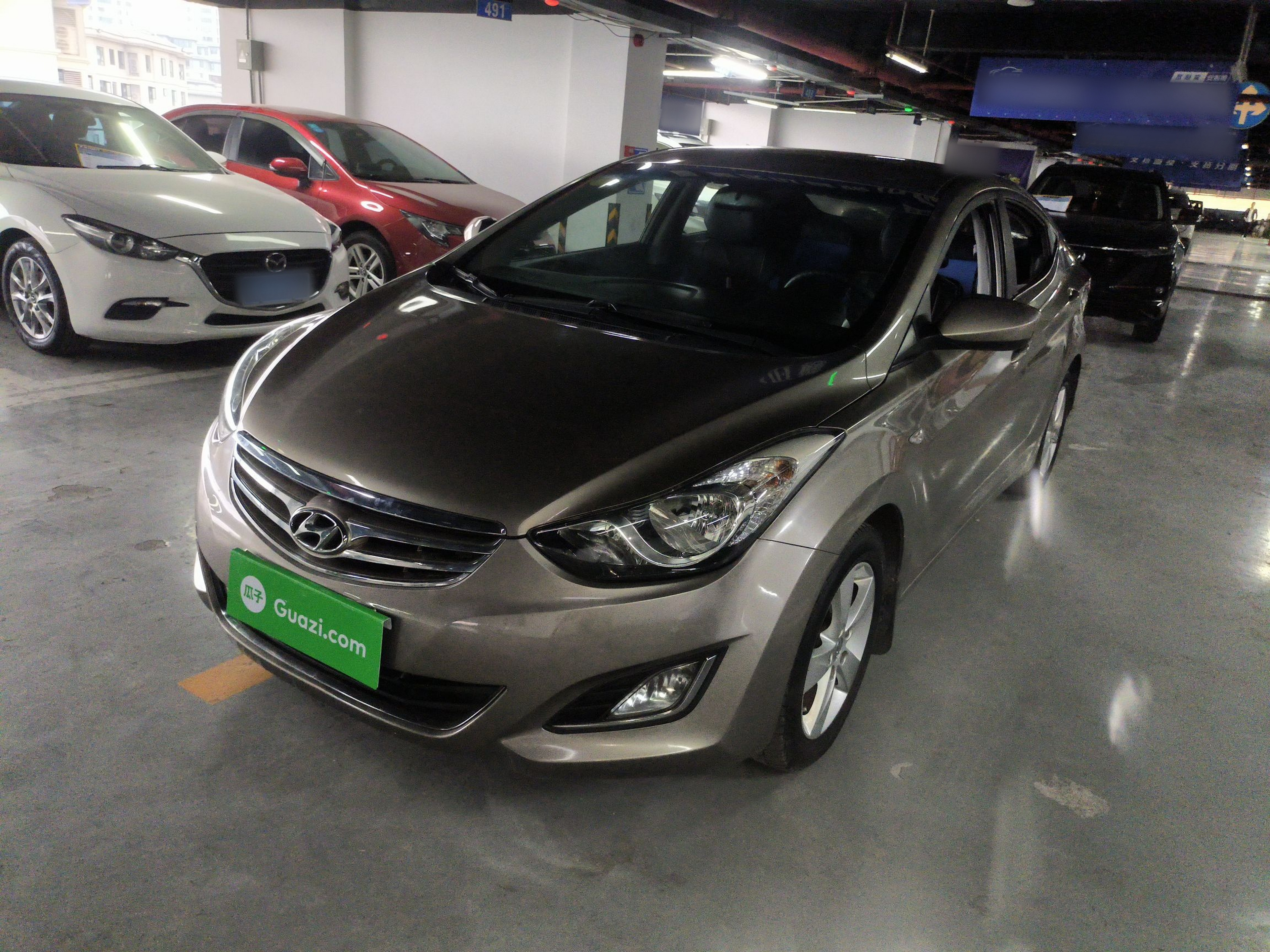 تحت مقدمة السيارة