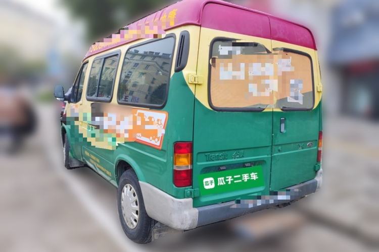 Used Ford Classic Transit 2015 2.8T Diesel Multi-Function Vehicle Short Wheelbase 6-Seater Mid-Roof Edition JX493ZLQ4 Rear Left 45 Deg