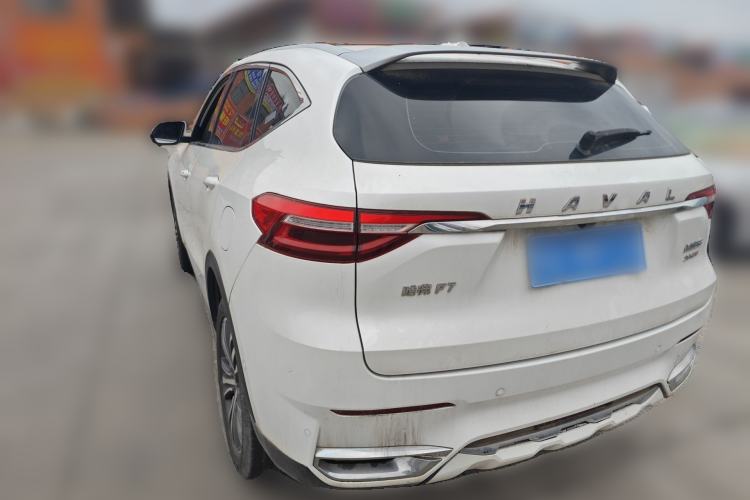 Used Haval F7 2021 2.0T All-Wheel Drive iJoy Rear Left 45 Deg