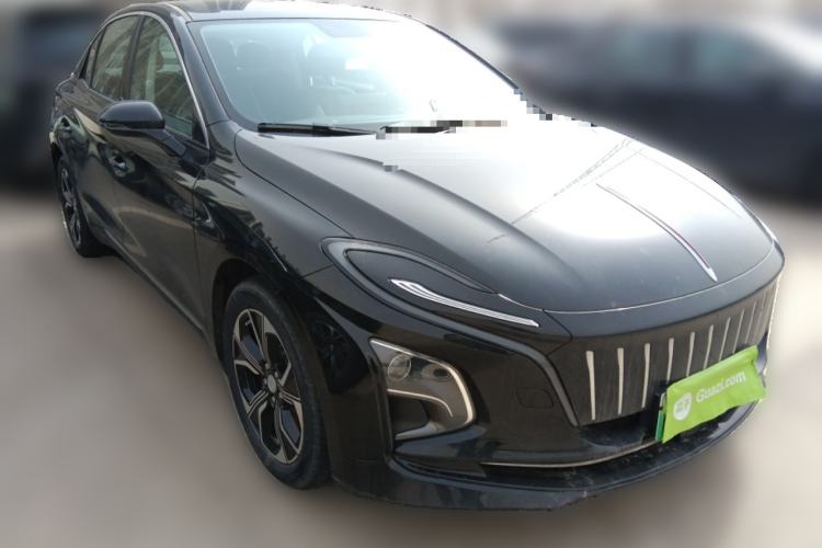 Used Hongqi E-QM5 2023 Revised Version Basic Travel Edition Front Right 45 Deg