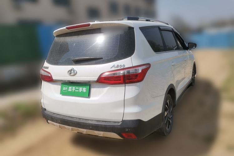 Used CHANGAN OSHAN A800 2017 1.5T Manual Luxury Model Rear Right 45 Deg