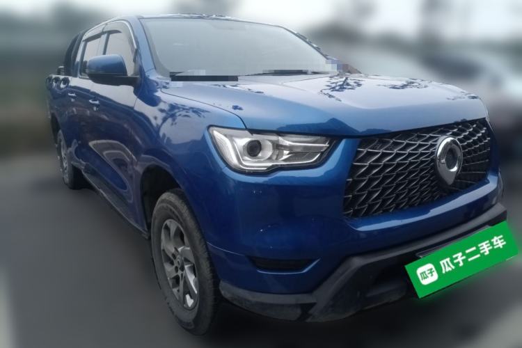 Used Great Wall Poer 2021 2.0T Commercial Version Manual Diesel Two-Wheel Drive Elite Long-Box GW4D20M
