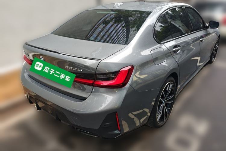 Used BMW 3 Series 2024 330Li M Sport Night Edition Package Rear Right 45 Deg