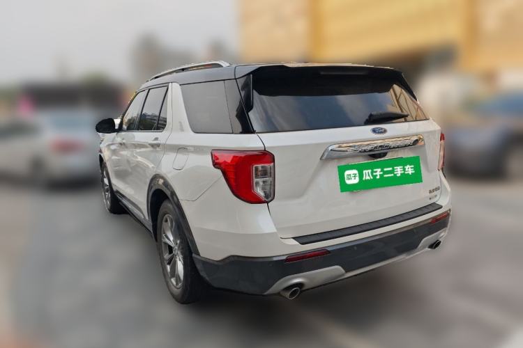 Used Ford Explorer 2020 EcoBoost 285 Rear-Drive Trend Edition 7-Seater Rear Left 45 Deg