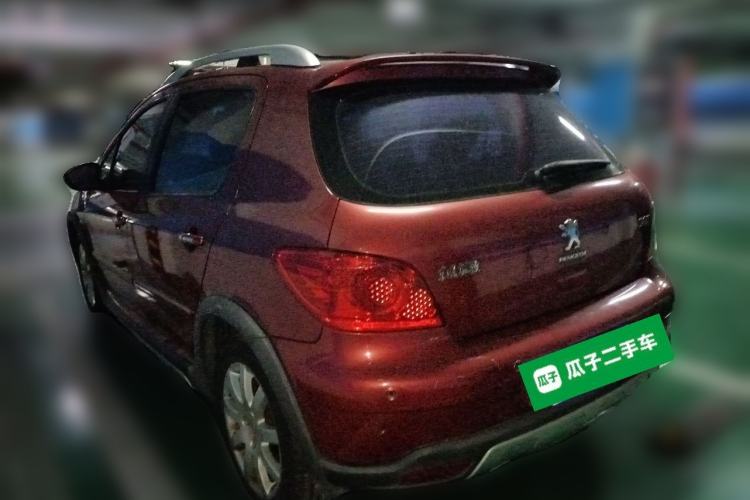 Used Peugeot 307 2013 1.6L Automatic CROSS Rear Left 45 Deg