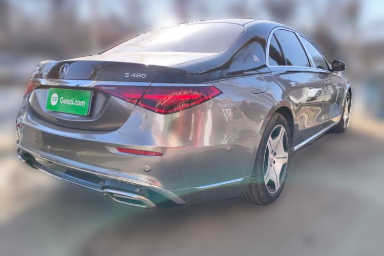 Used Mercedes-Benz S-Class 2022 S 400 L Luxury Model Rear Right 45 Deg