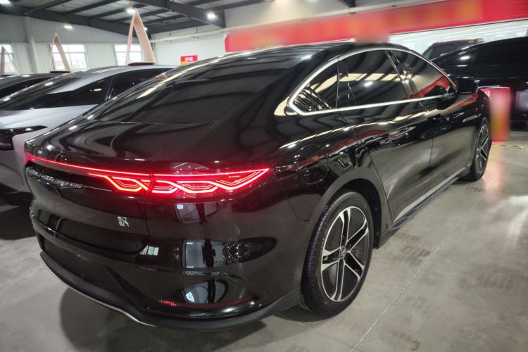 Used BYD Han 2023 EV Champion Edition 605KM Front-Drive Premium Model
