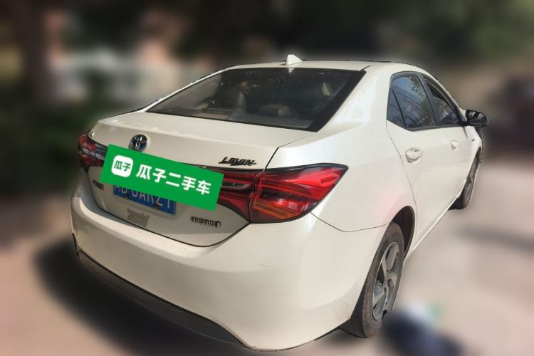 Used Toyota Levin 2017 Revised Dual-Engine 1.8H GS E-CVT Elite Sunroof Version China V Standard Rear Right 45 Deg