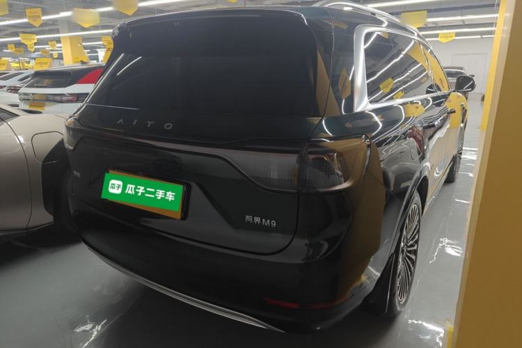 Used Hima AITO M9 2024 Range-Extended Ultra Version 52 kWh 5-Seater Model Rear Right 45 Deg