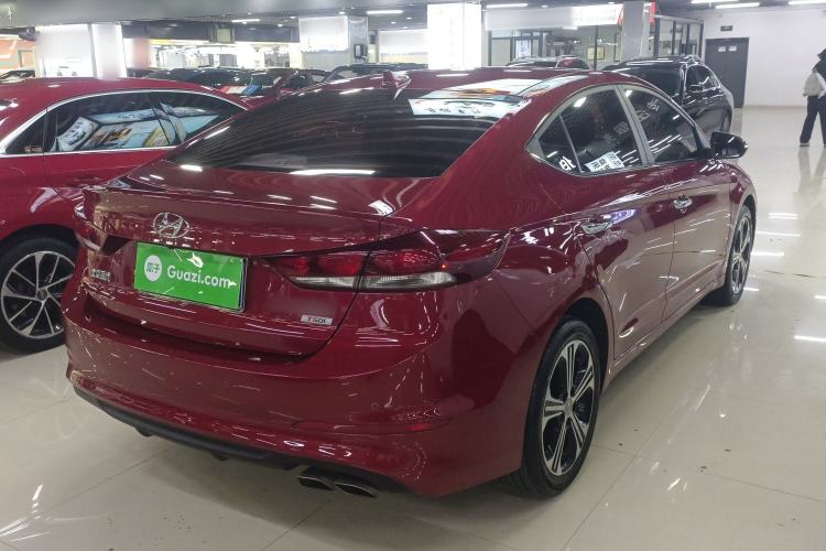 Used Hyundai Elantra (6th Generation / Lingdong) 2018 1.4T Dual-Clutch Xuan Dong · Dynamic Edition Rear Right 45 Deg
