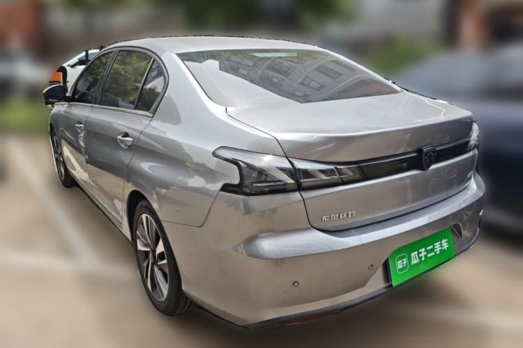 Used Peugeot 408 2022 1.6T Light-Chasing Edition Rear Left 45 Deg