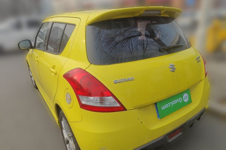 Used Suzuki Swift Sport 2014 1.6L CVT Two-Wheel Drive Luxury Edition Rear Left 45 Deg