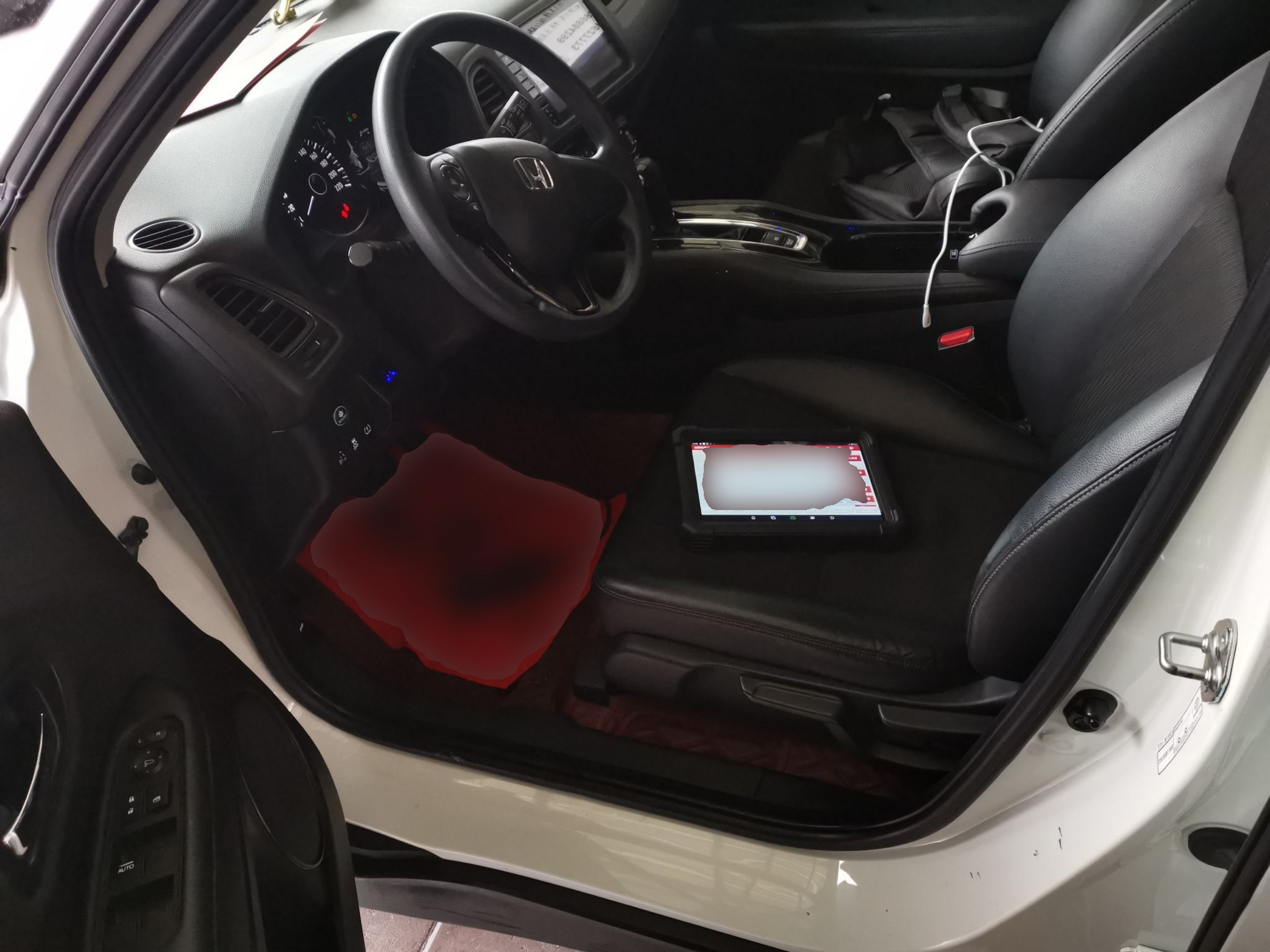 Avant de la voiture