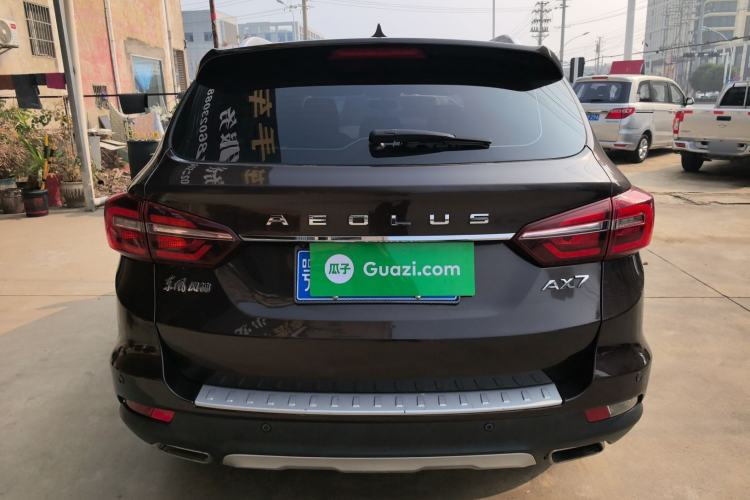 Used Dongfeng Aeolus AX7 2018 Classic 1.6T Automatic Luxury Model Rear