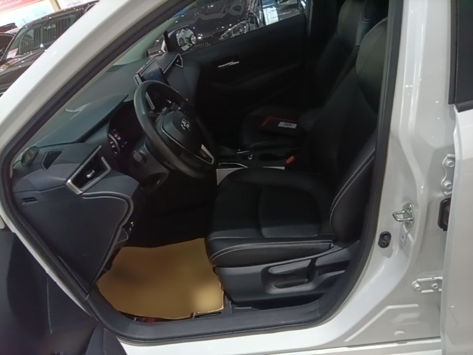 Vordere Reihe im Auto