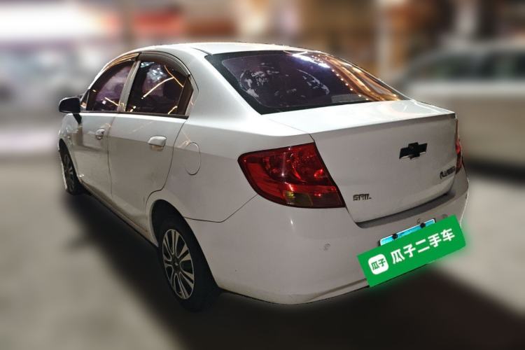 Used Chevrolet Sail 2013 Sedan 1.4L Manual - Youyi Happiness Edition Rear Left 45 Deg