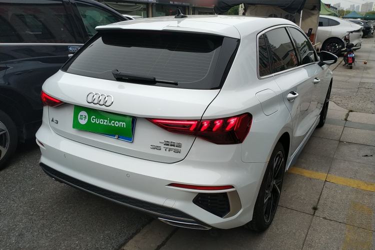 Used Audi A3 2024 Sportback 35 TFSI Fashionable Sports Model Rear Right 45 Deg