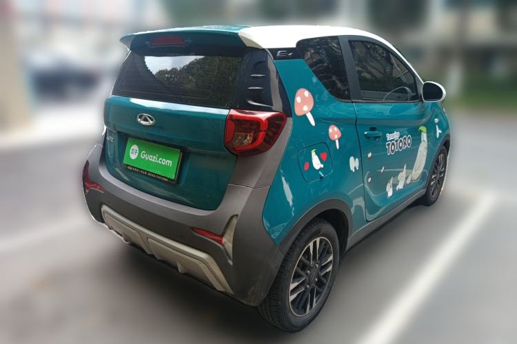 Used Chery QQ Little Ant 2022 Restyled Version Sweet Pink Edition Low-Sugar Version Lithium Iron Phosphate Battery 30.7 kWh 30 kW 301 km Rear Right 45 Deg