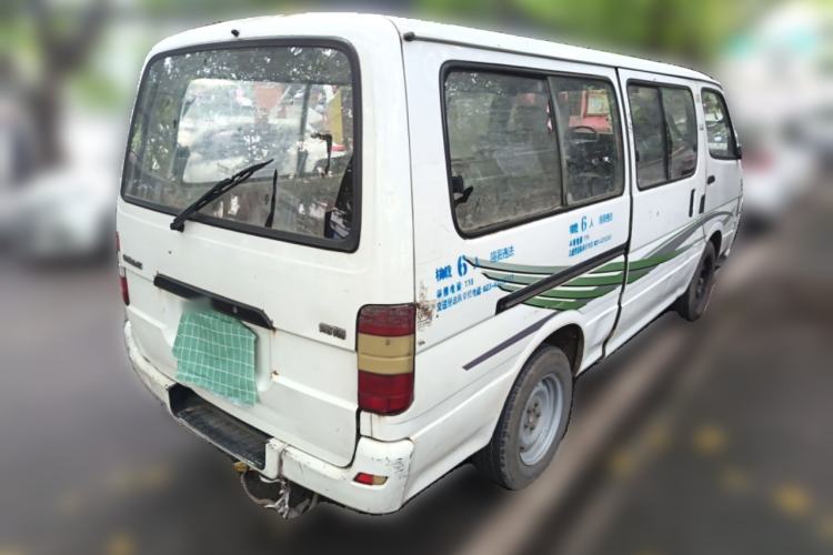 Used Jinbei Hiace 2011 2.0L 5th Generation Kuaiyunwang Standard Version 4G19 Rear Right 45 Deg
