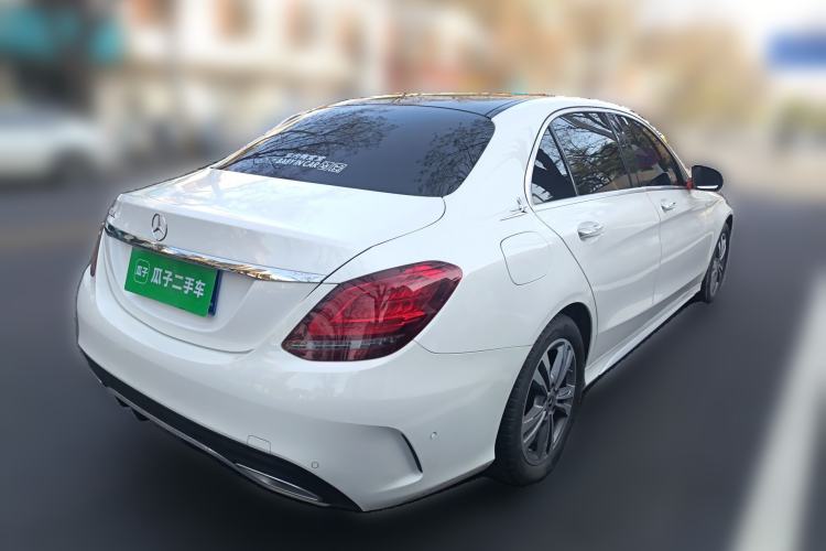 Used Mercedes-Benz C-Class 2021 C 200 L Fashion Edition Sport Version Rear Right 45 Deg