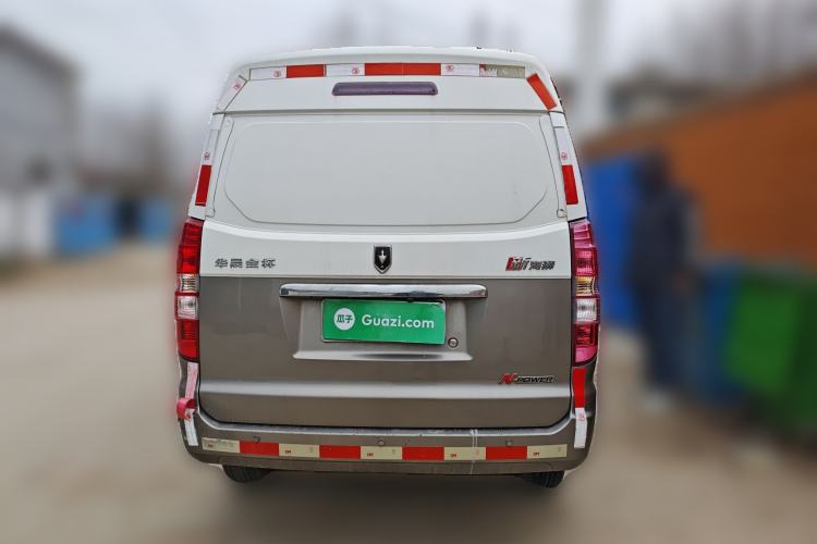 Used Jinbei New Hiace X30L 2018 1.5L Box Truck Business Edition DLCG14 Rear