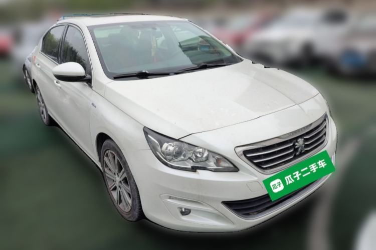 Used Peugeot 408 2018 Revised 350THP Automatic Luxury Edition Front Right 45 Deg