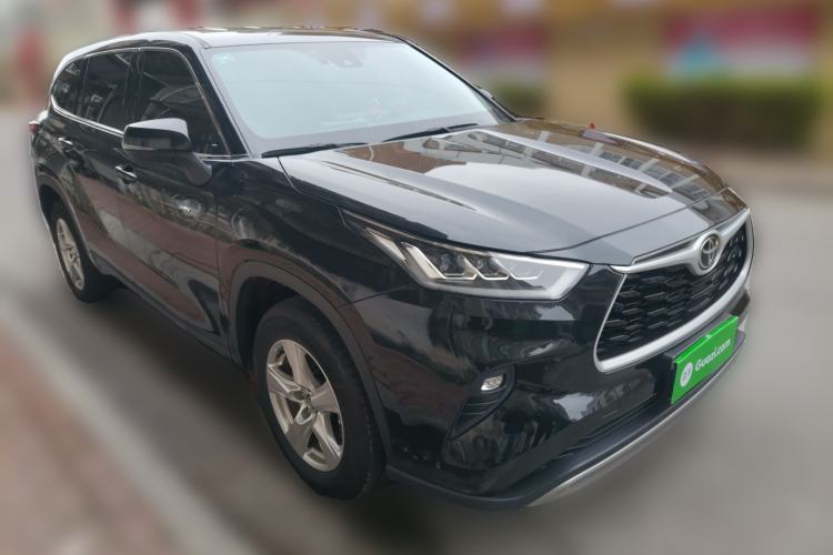 Used Toyota Highlander 2024 2.5L Smart Electric Hybrid Dual-Motor Two-Wheel-Drive Elite Edition 5 Seats Front Right 45 Deg